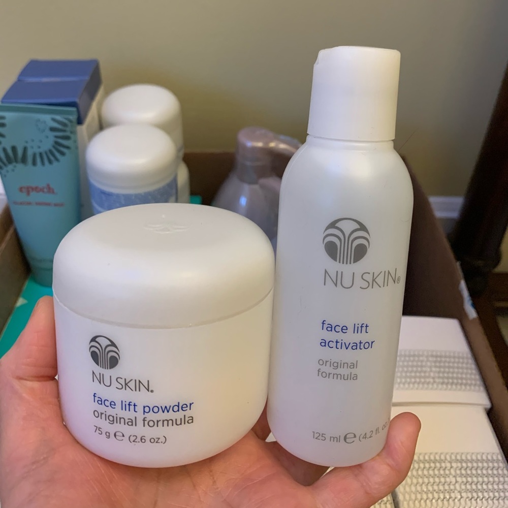 Nu skin Face Lift Original Formula POWDER 75G, ACTIVATOR 125ML